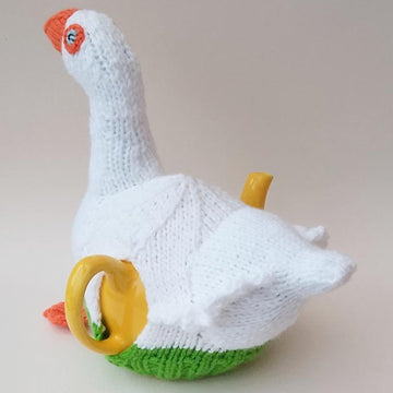 White Embden Goose Tea Cosy