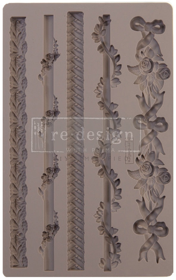 Prima Marketing Re-Design Mould 5"X8"X8mm - Sicilian Borders