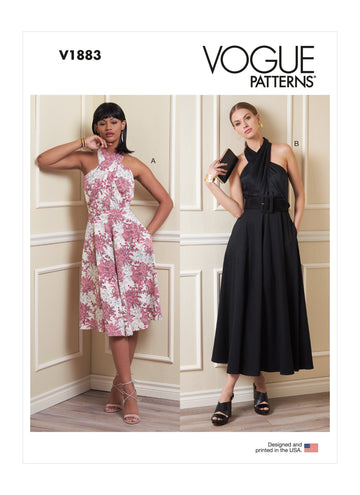 Vogue Sewing Misses' Dress V1883 - Sewing Pattern