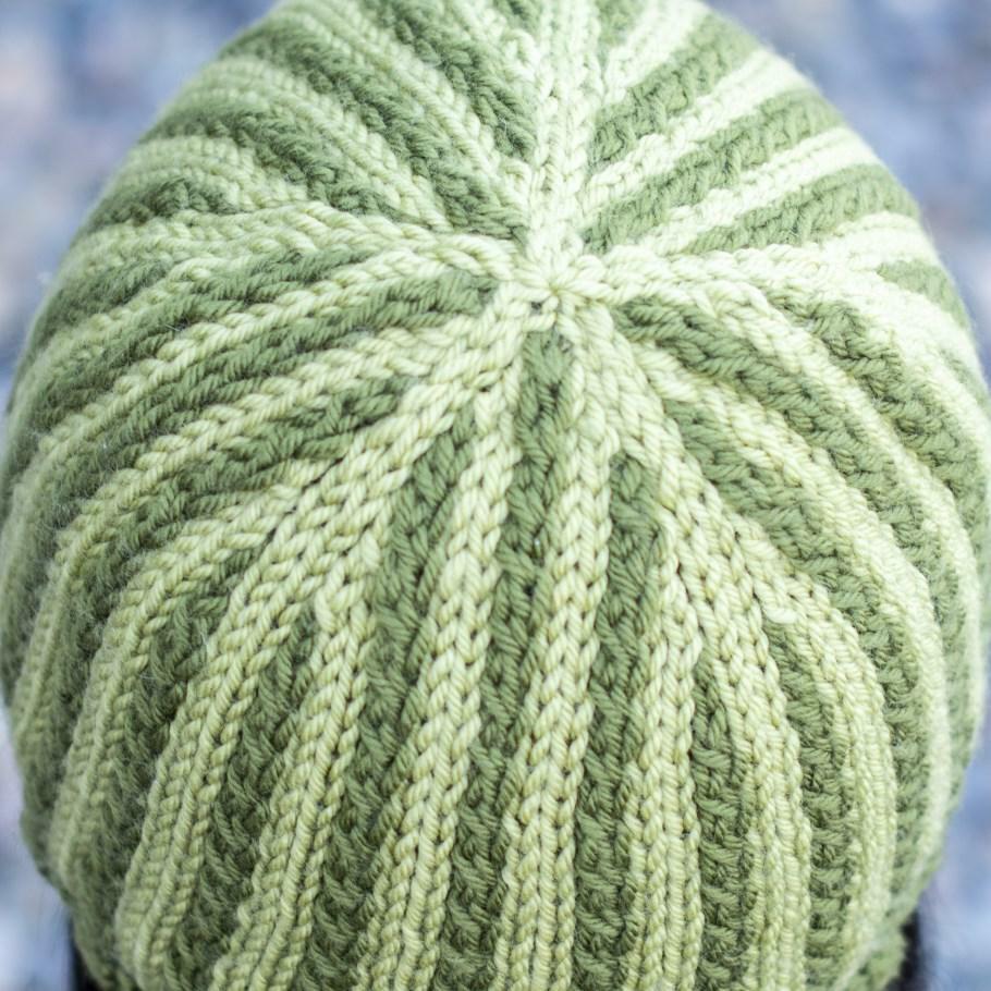 Climbing Vines Cap in Cascade 220 Superwash Merino - W737 - Downloadable PDF