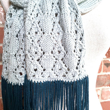 Diamonds and Lace Scarf