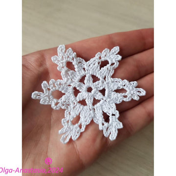 Crochet snowflake 89
