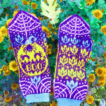 Spooky Friends Mittens