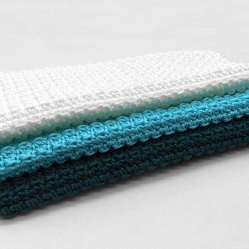 Dishcloth Washcloth Potholder Basic Elegance - super simple and quick