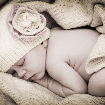 Square Block Baby Blanket - Baby Cakes