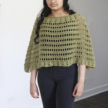 Charming Crochet Poncho Pattern