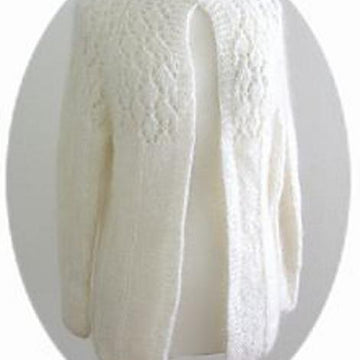 K724-Elegant Mohair Cardigan