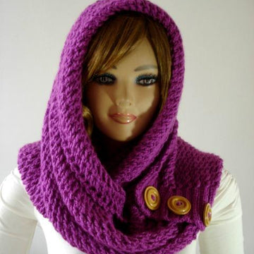 Loulou Kiss Hood Scarf