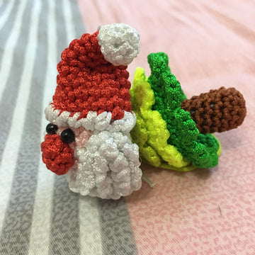 3D Santa Claus Ornaments