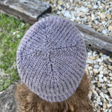 Somerset Beanie -- a loom knit pattern