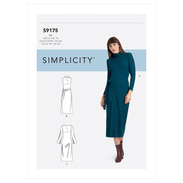 Simplicity Misses' Dress S9175 - Sewing Pattern