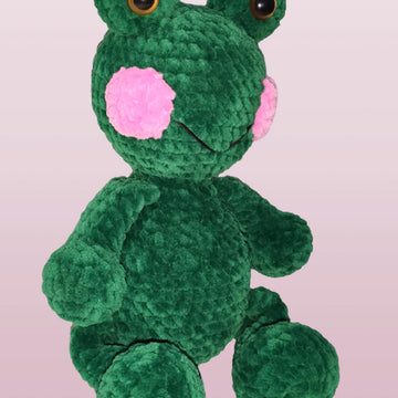 Crochet frog pattern, kawaii frog, animal crochet pattern, amigurumi frog crochet pattern PDF