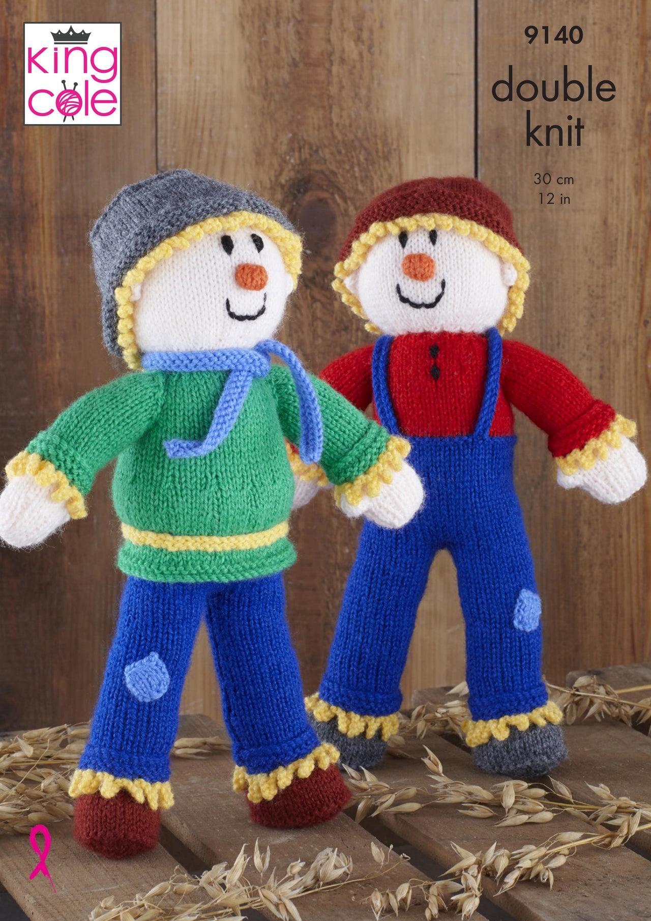 Scarecrows in King Cole Big Value DK - 9140 - Downloadable PDF