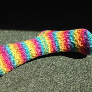 Barbara's Bricks DK Sock Pattern