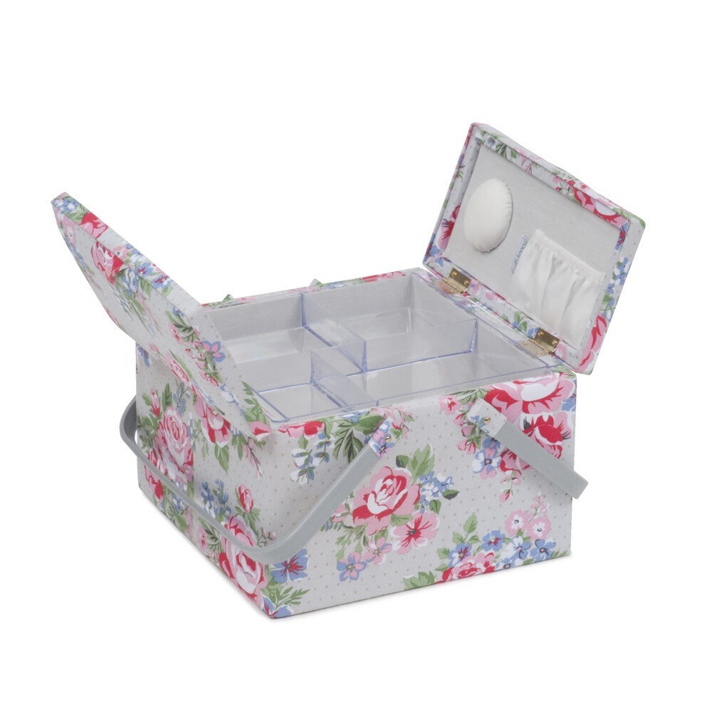 Hobbygift Rose Collection Twin Lidded Sewing Box