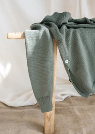 Jojoba Cardigan in Rowan Baby Cashsoft Merino (FR) - RB002-00002-FRP - Downloadable PDF