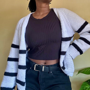 Serene Stripe Cardigan