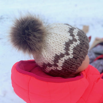 Double Chevron Bulky Hat