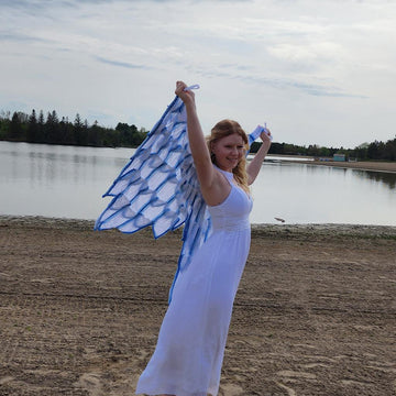 Guardian Angel Wings Shawl