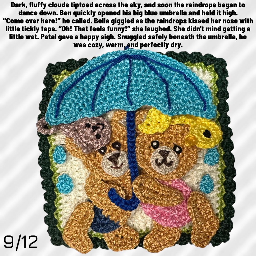 Granny Square Bear 9 Crochet