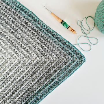 Spring Drops Shawl