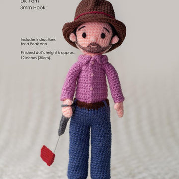 Horse Trainer Doll Crochet Pattern: Equestrian Amigurumi