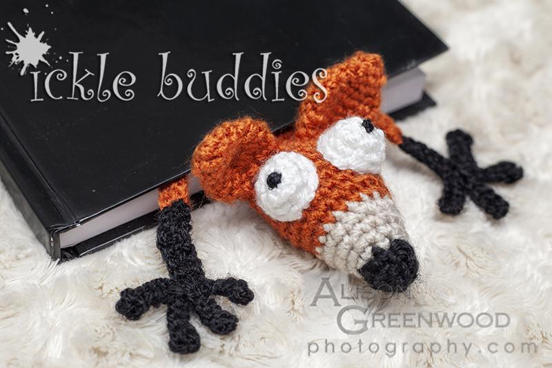 Fox Bookmark - CROCHET Pattern - UK Terminology