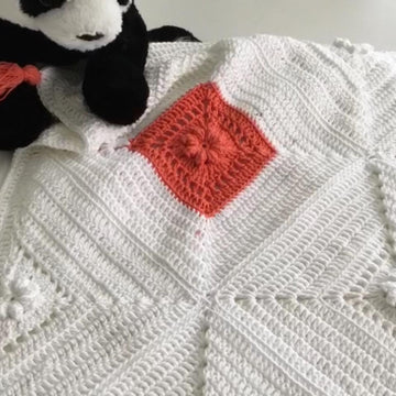 Diamond Granny Baby Blanket N 347