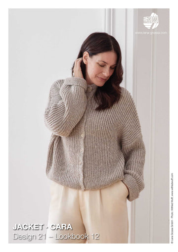 Jacket in Cara in Lana Grossa - 2112 - Downloadable PDF