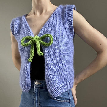 Tie Front Vest
