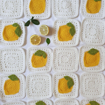 Citrus Squares Blanket