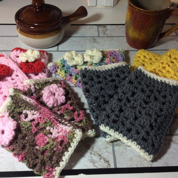 Lacy Crocheted Set