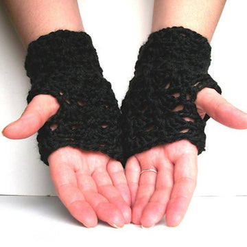 Short Shell Lace Gloves