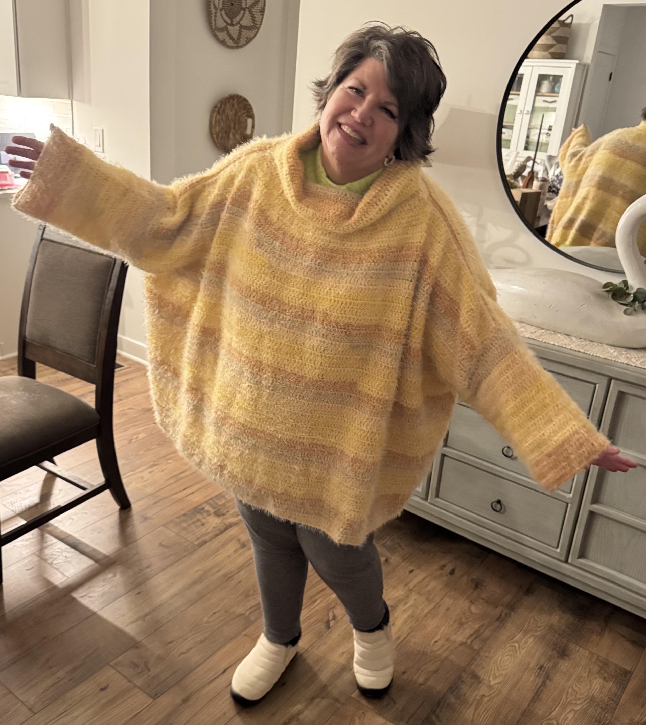 Molly's EASY Blanket Sweater