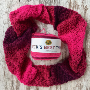 Shades of Pink Infinity Scarf