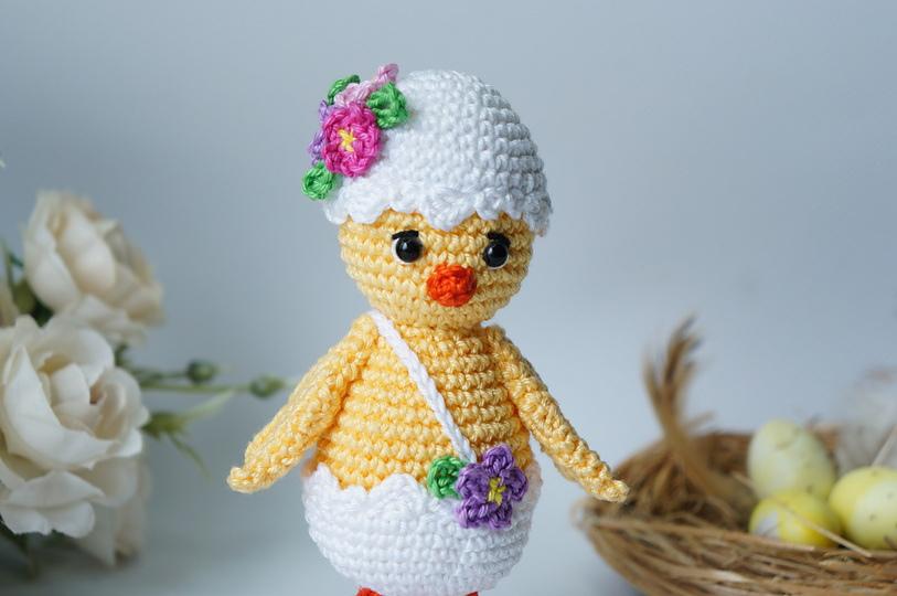 Crochet Easter Chicken