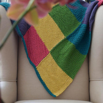 Crayon Box Sampler Afghan