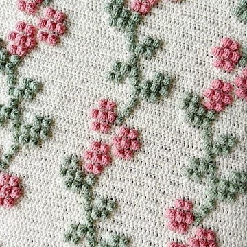 Spring Blossoms Blanket