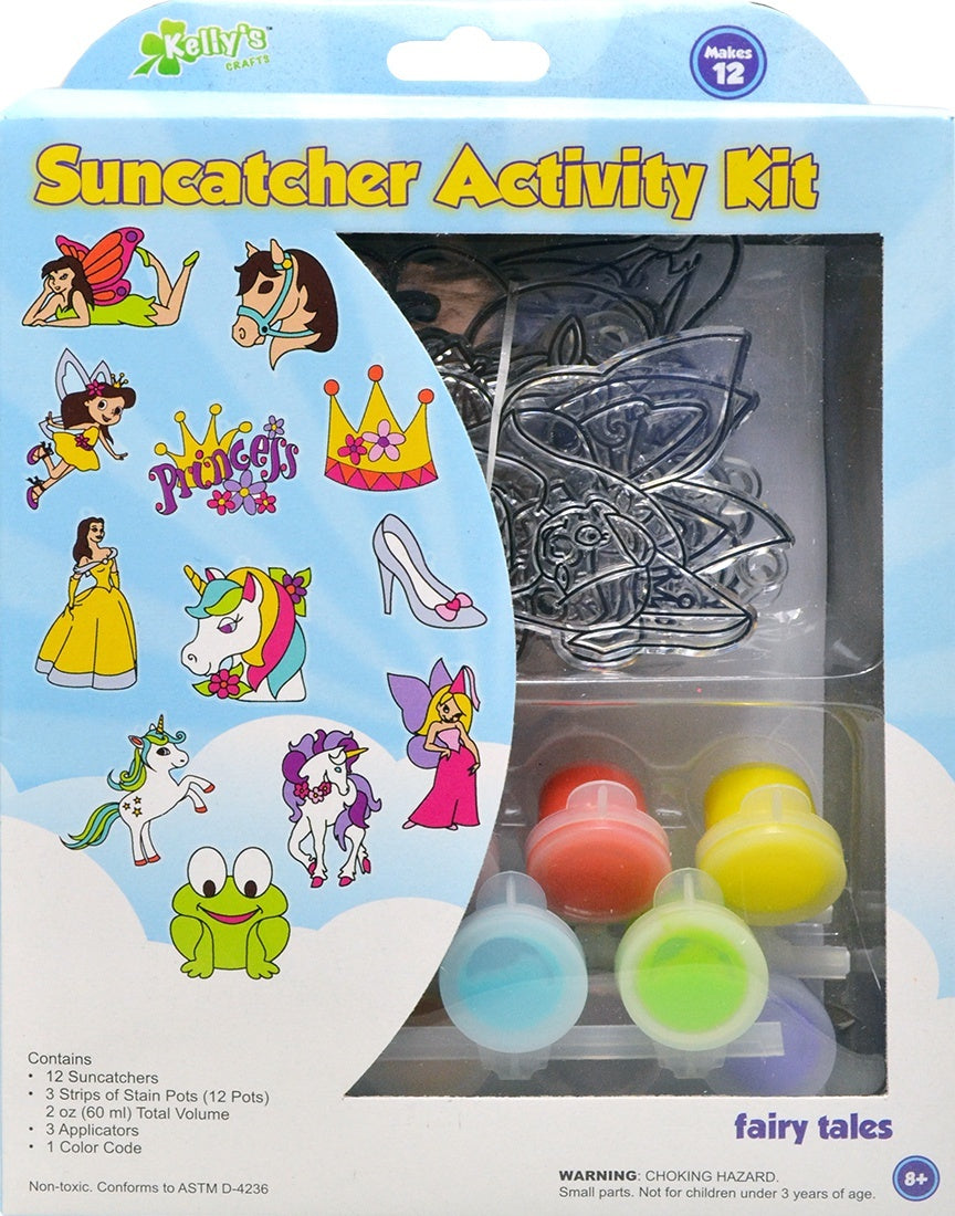 New Image Group Suncatcher Group Kit Medium - Fairy Tales 12/Pkg