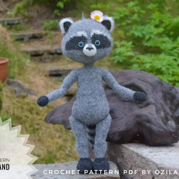 Candy the raccoon toy