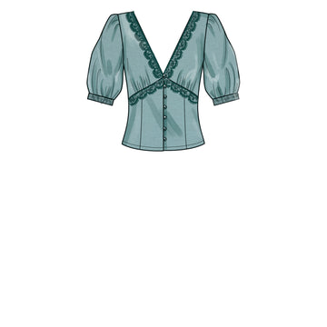Simplicity Misses' Blouse S9606 - Sewing Pattern