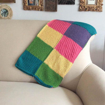 Crayon Box Sampler Afghan