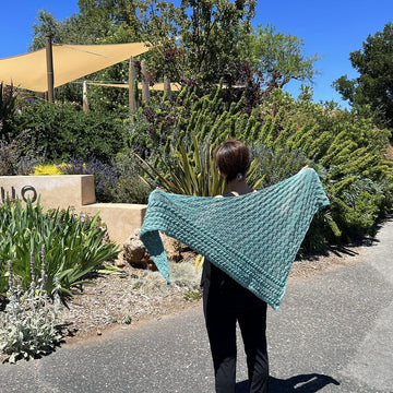Vineyard hill shawl