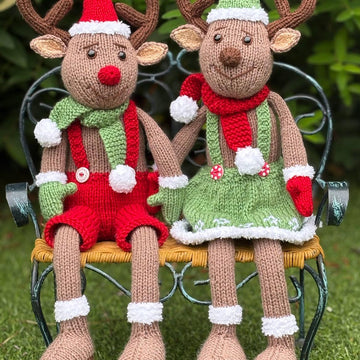 Robbie and Rosie the reindeer