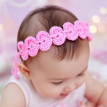 Crochet Heart Headband Pattern + Video Tutorial (PDF)