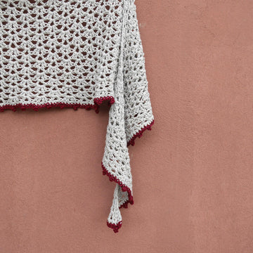 Plumeria shawl