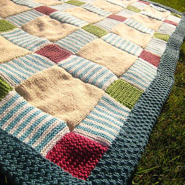 Traditional Patchwork Throw