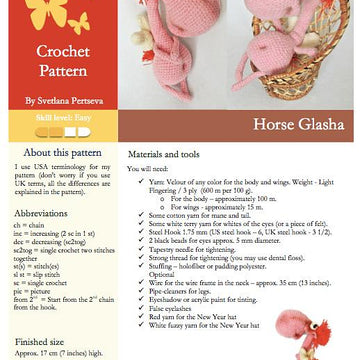 040 Horse Glasha Amigurumi toy Ravelry
