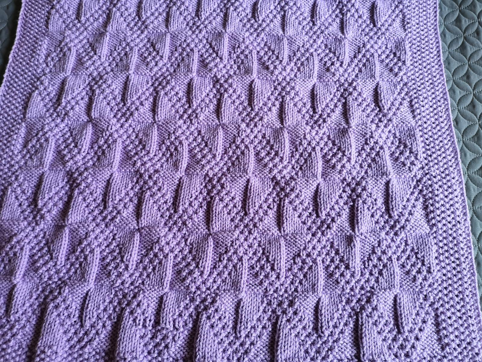 Purple Baby Blanket