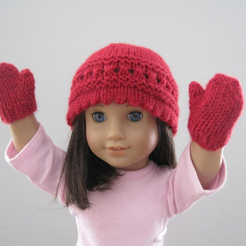Easy Doll Mittens for 18" dolls